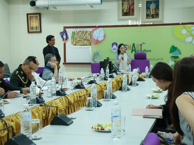 คณะเกษตรศาสตร์ฯ ต้อนรับคณะศึกษาดูงานจากคณะวิศวกรรมศาสตร์ มหาวิทยาลัยเชียงใหม่