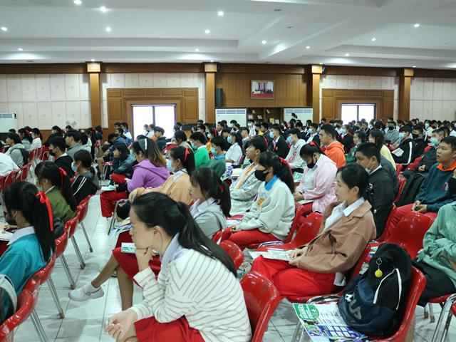 คณะเกษตรศาสตร์ฯ เข้าร่วมจัดบูทประชาสัมพันธ์หลักสูตรฯ เตรียมความพร้อมเข้าศึกษาต่อในมหาวิทยาลัยพะเยา