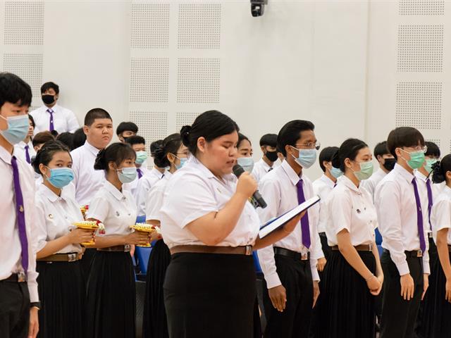 คณะศิลปศาสตร์จัดพิธีไหว้ครู “กราบคุรุปูจา ครูบาอาจารย์เจ้า” ประจำปีการศึกษา ๒๕๖๓