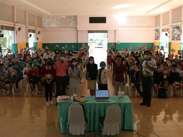 คณะวิทยาศาสตร์การแพทย์ ร่วมกับคณะเกษตรศาสตร์และทรัพยากรธรรมชาติ ออกแนะแนวสัญจรให้กับนักเรียนมัธยมศึกษาตอนปลาย