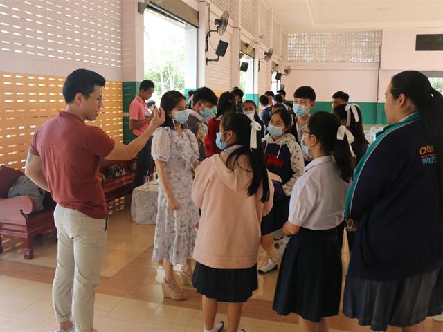 คณะวิทยาศาสตร์การแพทย์ ร่วมกับคณะเกษตรศาสตร์และทรัพยากรธรรมชาติ ออกแนะแนวสัญจรให้กับนักเรียนมัธยมศึกษาตอนปลาย