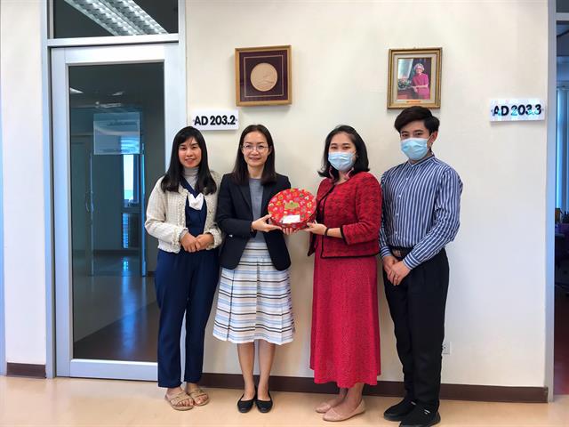 คณะศิลปศาสตร์ดำเนินกิจกรรมสวัสดีปีใหม่ 2564 เยี่ยมเยือนสานสัมพันธ์พี่น้อง มหาวิทยาลัยพะเยา