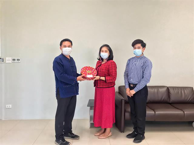 คณะศิลปศาสตร์ดำเนินกิจกรรมสวัสดีปีใหม่ 2564 เยี่ยมเยือนสานสัมพันธ์พี่น้อง มหาวิทยาลัยพะเยา
