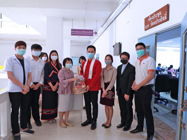 คณะทันตแพทยศาสตร์ มหาวิทยาลัยพะเยา เข้าสวัสดีปีใหม่คณะผู้บริหารมหาวิทยาลัยพะเยา