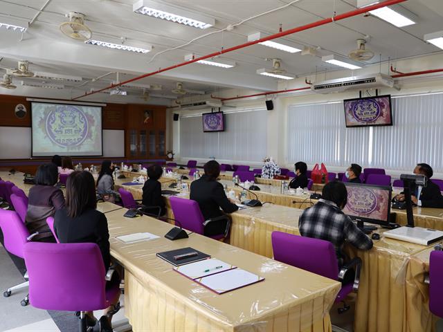  ให้การต้อนรับคณะผู้บริหารจากมหาวิทยาลัยราชภัฏลำปาง จังหวัดลำปาง ศึกษาดูงานเกี่ยวกับหลักสูตรพยาบาลศาสตรบัณฑิต