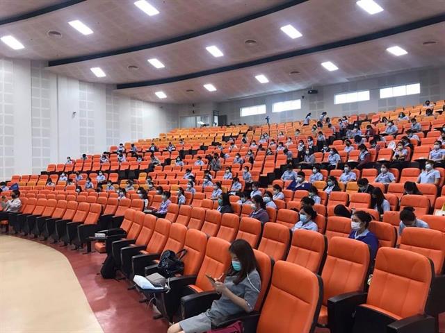 คณะสาธารณสุขศาสตร์ จัดโครงการอบรมครูพี่เลี้ยงประจำแหล่งฝึก (ภาคโรงพยาบาลส่งเสริมสุขภาพประจำตำบล) ภายใต้รายวิชาการฝึกงานวิชาชีพ ด้วยระบบ online และ onsite