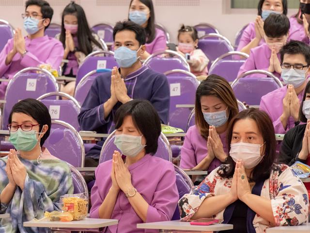 คณะศิลปศาสตร์จัดโครงการทำบุญคณะศิลปศาสตร์ ประจำปี 2564