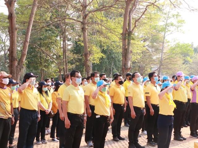 “เราทำความดีเพื่อชาติ ศาสน์ กษัตริย์” และกิจกรรมจิตอาสาพัฒนาอ่างหลวง จัดโดย กองกิจการนิสิต มหาวิทยาลัยพะเยา 
