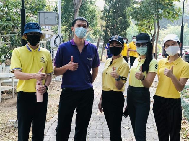 บุคลากรสายสนับสนุน คณะนิติศาสตร์ร่วมกิจกรรม"จิตอาสาพัฒนาอ่างหลวง มหาวิทยาลัยพะเยา"