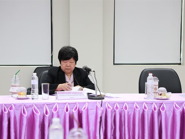 ประชุมพิจารณาหลักสูตรทันตแพทยศาสตรบัณฑิต