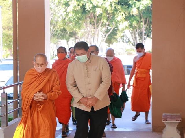 คณะสาธารณสุขศาสตร์ จัดพิธีทำบุญคณะ เพื่อความเป็นสิริมงคล