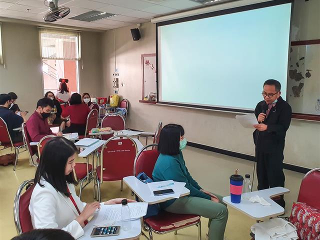 โครงการ “แลกเปลี่ยนเรียนรู้ประเด็นการพัฒนาคุณภาพ และการบริหารจัดการหลักสูตรและประเด็น CLOs กับระดับ CEFR”