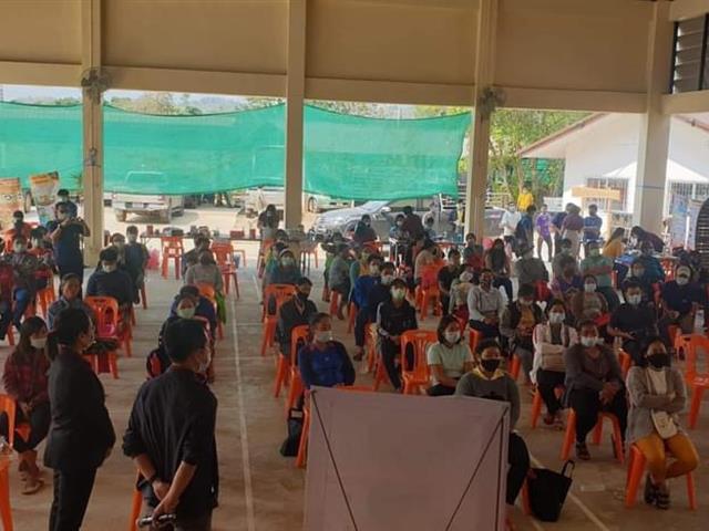 คณะสาธารณสุขศาสตร์ ให้บริการวิชาการด้านการส่งเสริมสุขภาพและคุณภาพชีวิตของกลุ่มเกษตรกร ตำบลผาช้างน้อย อำเภอปง จังหวัดพะเยา
