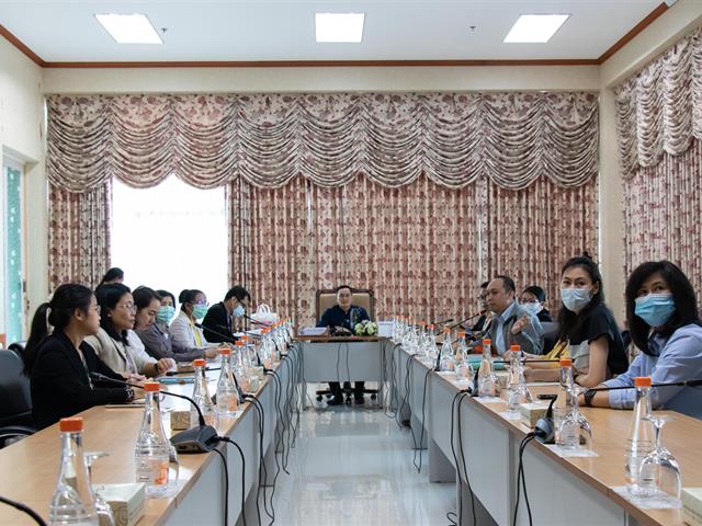 คณะศิลปศาสตร์เข้าศึกษาดูงานและแลกเปลี่ยนเรียนรู้การเรียนการสอนรายวิชาภาษาอังกฤษ หมวดวิชาศึกษาทั่วไป