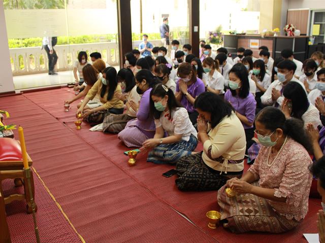 คณะนิติศาสตร์ มหาวิทยาลัยพะเยา จัดพิธีทำบุญคณะนิติศาสตร์และพิธีเปิดป้ายคลินิกกฎหมาย