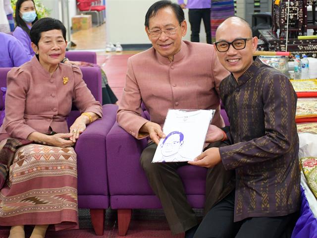 วิทยาลัยการศึกษา มหาวิทยาลัยพะเยา จัดพิธีทำบุญวิทยาลัยการศึกษา