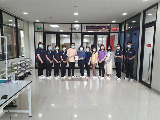 คณะทันตแพทยศาสตร์ มหาวิททยาลัยพะเยา รับการตรวจวัดสภาพแวดล้อมในการทำงานในพื้นโรงพยาบาลทันตกรรม และสำนักงานคณะทันตแพทยศาสตร์