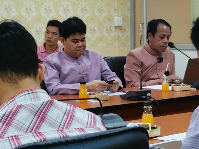 รองอธิการบดีฝ่ายการคลังและสื่อสารองค์กร รศ.ดร.ดิเรก ธีระภูธร เป็นประธานจัดประชุมคณะกรรมการดำเนินงานการพัฒนาสมรรถนะดิจิทัลสำหรับบุคลากรมหาวิทยาลัยพะเยา