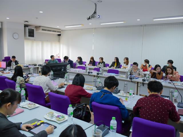 วิทยาลัยการศึกษา จัดประชุมวิพากษ์หลักสูตรควบปริญญาโท 2 ปริญญา