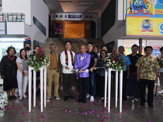 คณะสถาปัตยกรรมศาสตร์และศิลปกรรมศาสตร์  มหาวิทยาลัยพะเยา  KARMA SILP ART THESIS Exhibition 2021 