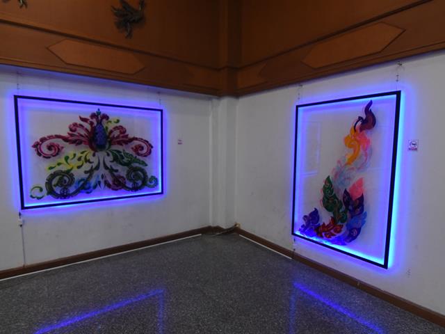 คณะสถาปัตยกรรมศาสตร์และศิลปกรรมศาสตร์  มหาวิทยาลัยพะเยา  KARMA SILP ART THESIS Exhibition 2021 