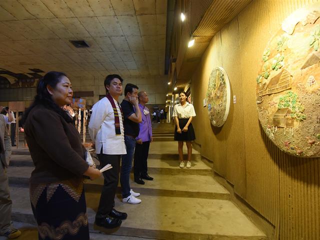 คณะสถาปัตยกรรมศาสตร์และศิลปกรรมศาสตร์  มหาวิทยาลัยพะเยา  KARMA SILP ART THESIS Exhibition 2021 
