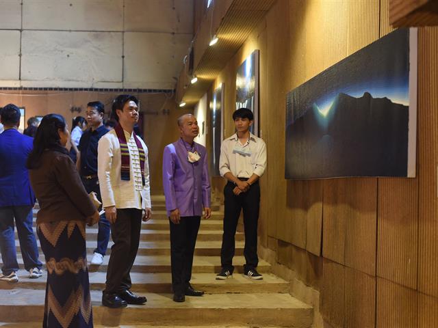 คณะสถาปัตยกรรมศาสตร์และศิลปกรรมศาสตร์  มหาวิทยาลัยพะเยา  KARMA SILP ART THESIS Exhibition 2021 