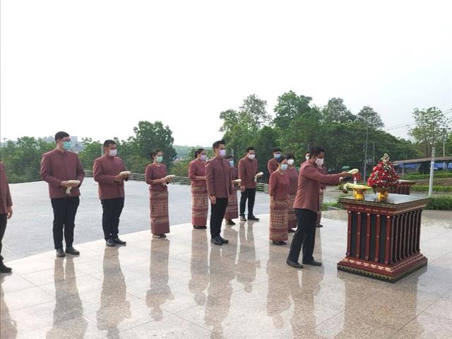 25 เมษายน วันคล้ายวันสวรรคตสมเด็จพระนเรศวรมหาราช มหาวิทยาลัยพะเยาร่วมรำลึกถึงพระมหากรุณาธิคุณ