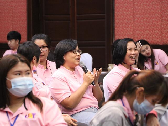 การวางแผนร่วมกันระหว่างบัณฑิต นิสิต และประชาชนที่ได้รับการจ้างงานผ่านโครงการ