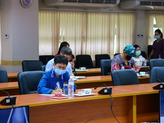 ผู้บริหาร มพ. ประชุม ติดตามการดำเนินงานในช่วงสถานการณ์ Covid-19
