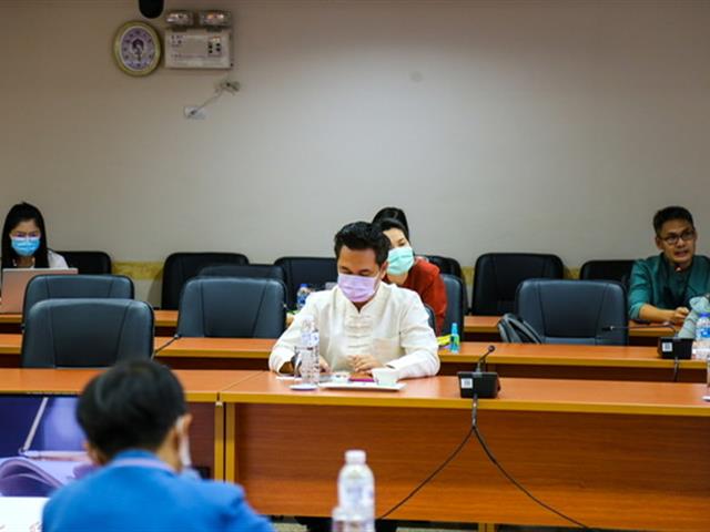 ผู้บริหาร มพ. ประชุม ติดตามการดำเนินงานในช่วงสถานการณ์ Covid-19