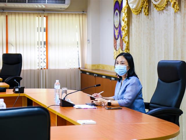 ผู้บริหาร มพ. ประชุม ติดตามการดำเนินงานในช่วงสถานการณ์ Covid-19