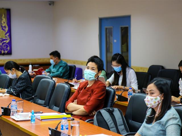 ผู้บริหาร มพ. ประชุม ติดตามการดำเนินงานในช่วงสถานการณ์ Covid-19