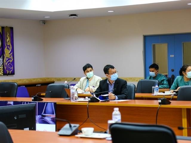 ผู้บริหาร มพ. ประชุม ติดตามการดำเนินงานในช่วงสถานการณ์ Covid-19