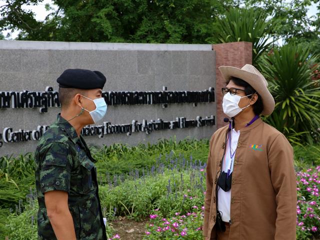 ม.พะเยา ให้การต้อนรับโครงการ ทหารพันธุ์ดี ค่ายขุนเจืองธรรมิกราช ศึกษาดูงาน ณ ศูนย์การเรียนรู้เศรษฐกิจพอเพียง มหาวิทยาลัยพะเยา