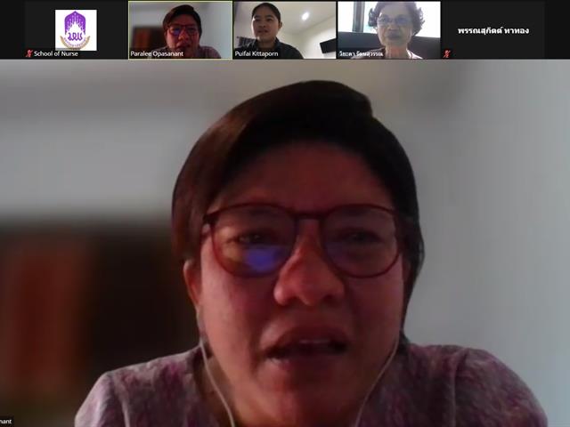 สอบสัมภาษณ์ผู้สมัครเพื่อเข้าศึกษาต่อในหลักสูตรพยาบาลศาสตรมหาบัณฑิต