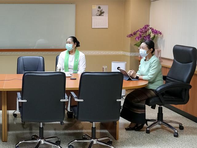 ม.พะเยา ร่วมประชุมออนไลน์ รับมอบนโยบายการบริหารราชการ จังหวัดพะเยา