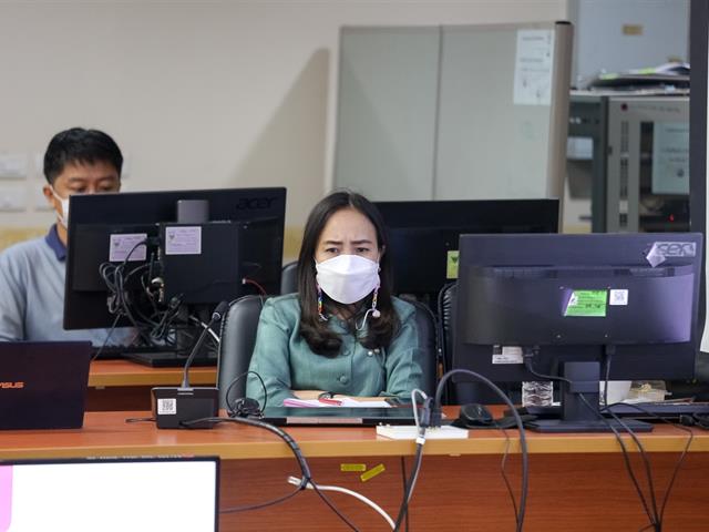 อธิการบดีมหาวิทยาลัยพะเยา ประชุมรายงานผลการดำเนินงาน ประจำปีงบประมาณ 2564