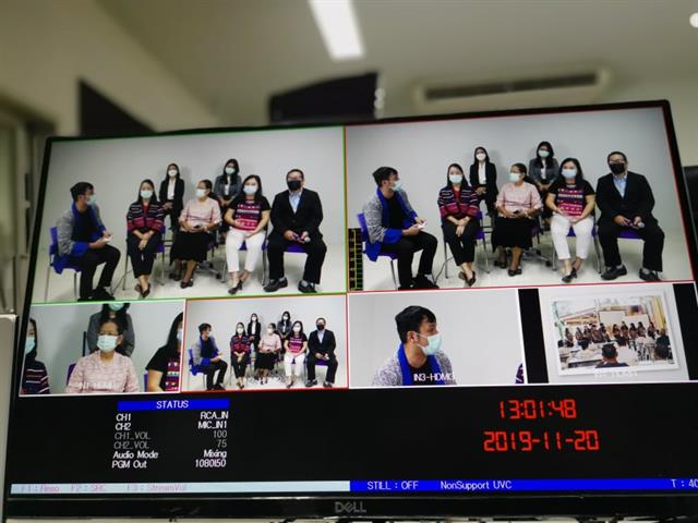 คณะนิติศาสตร์จัดโครงการปฐมนิเทศนิสิตใหม่ รหัส 64 ผ่านระบบ Microsoft Teams Live Event