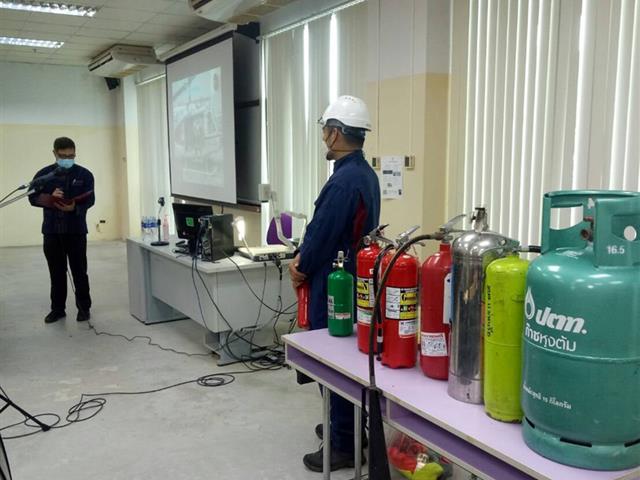 คณะนิติศาสตร์ เข้าร่วมโครงการอบรมซ้อมแผนป้องกันอัคคีภัยในสำนักงาน 