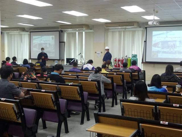 คณะนิติศาสตร์ เข้าร่วมโครงการอบรมซ้อมแผนป้องกันอัคคีภัยในสำนักงาน 