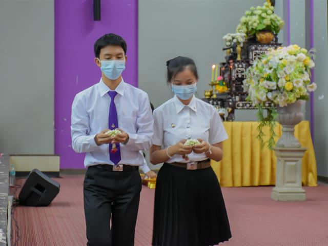 พิธีไหว้ครูวิทยาลัยการศึกษา  ประจำปีการศึกษา 2564