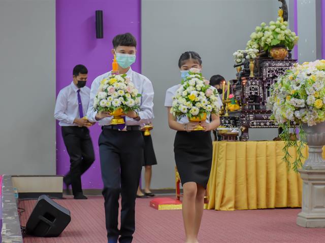พิธีไหว้ครูวิทยาลัยการศึกษา  ประจำปีการศึกษา 2564