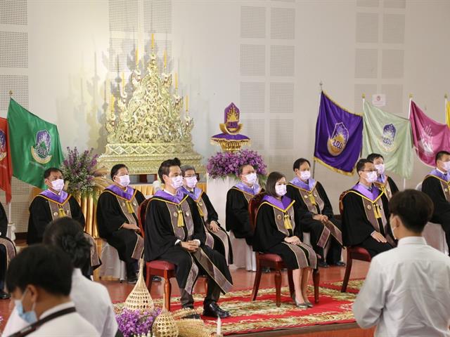 พิธีไหว้ครู New Normal ปีการศึกษา ๒๕๖๔  มหาวิทยาลัยพะเยา