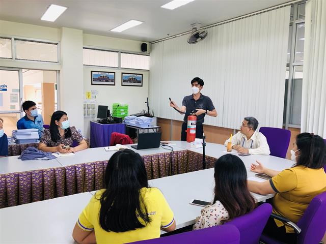 คณะสหเวชศาสตร์ มหาวิทยาลัยพะเยา  อบรมอัคคีภัย 