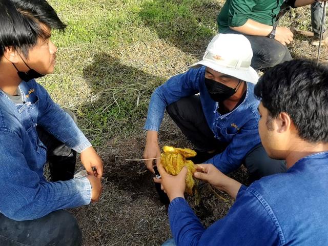 คณะเกษตรศาสตร์ฯ เข้าร่วมกิจกรรม "ส่งเสริมมรดกภูมิปัญญาทางวัฒนธรรมการเกษตรตามหลักปรัชญาของเศรษฐกิจพอเพียง"