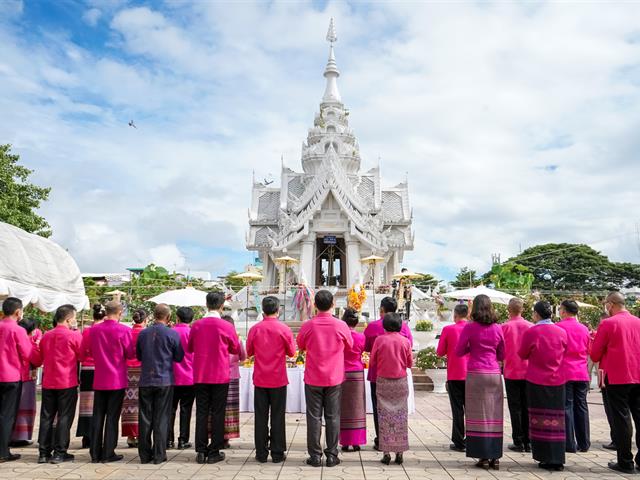 ม.พะเยา ร่วมงานวันสถาปนาจังหวัดพะเยา ครบรอบ ๔๔ ปี