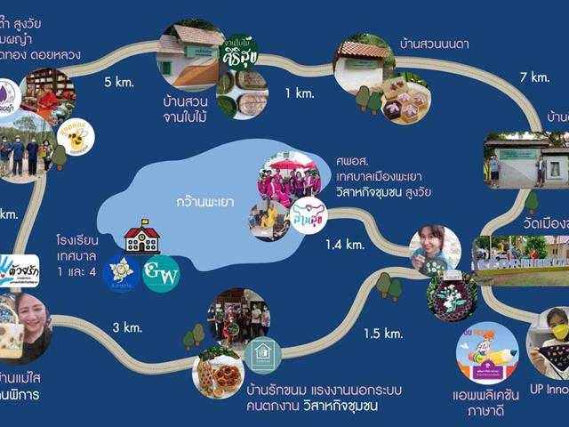 โครงการ Phayao Learning City ได้รับรางวัลระดับ Platinum รางวัลสนับสนุนพื้นที่การเรียนรู้ (Learning Space) กิจกรรม Pitching มหาวิทยาลัยพะเยา