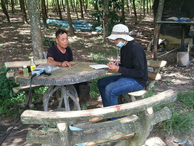 คณะเกษตรฯ ลงพื้นที่ตำบลบ้านต๊ำ อำเภอเมือง จังหวัดพะเยา ตรวจวัดคุณภาพน้ำบ่อเลี้ยงปลานิลให้กับกลุ่มเกษตรกรผู้เลี้ยงปลานิล