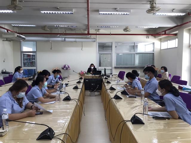 โครงการปัจฉิมนิเทศน์สำหรับผู้เข้าอบรมหลักสูตรประกาศนียบัตรผู้ช่วยพยาบาล